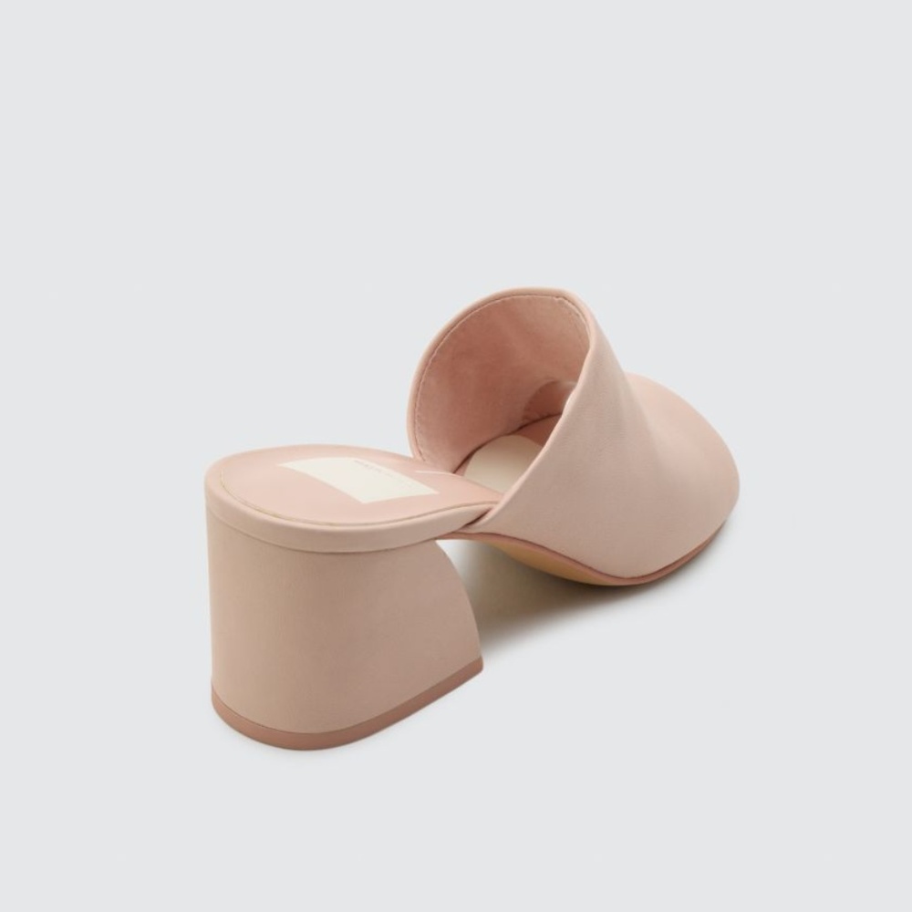 Dolce Vita Juels Leather Light Blush Sandals - Picture 6 of 6